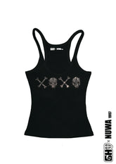 XOXO Rhinestone Tank Top Product View