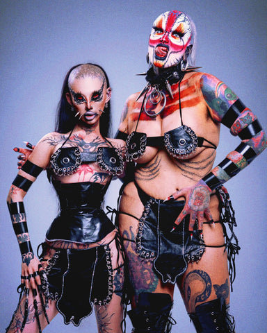 “Big Dick Girl” bra & skirt set