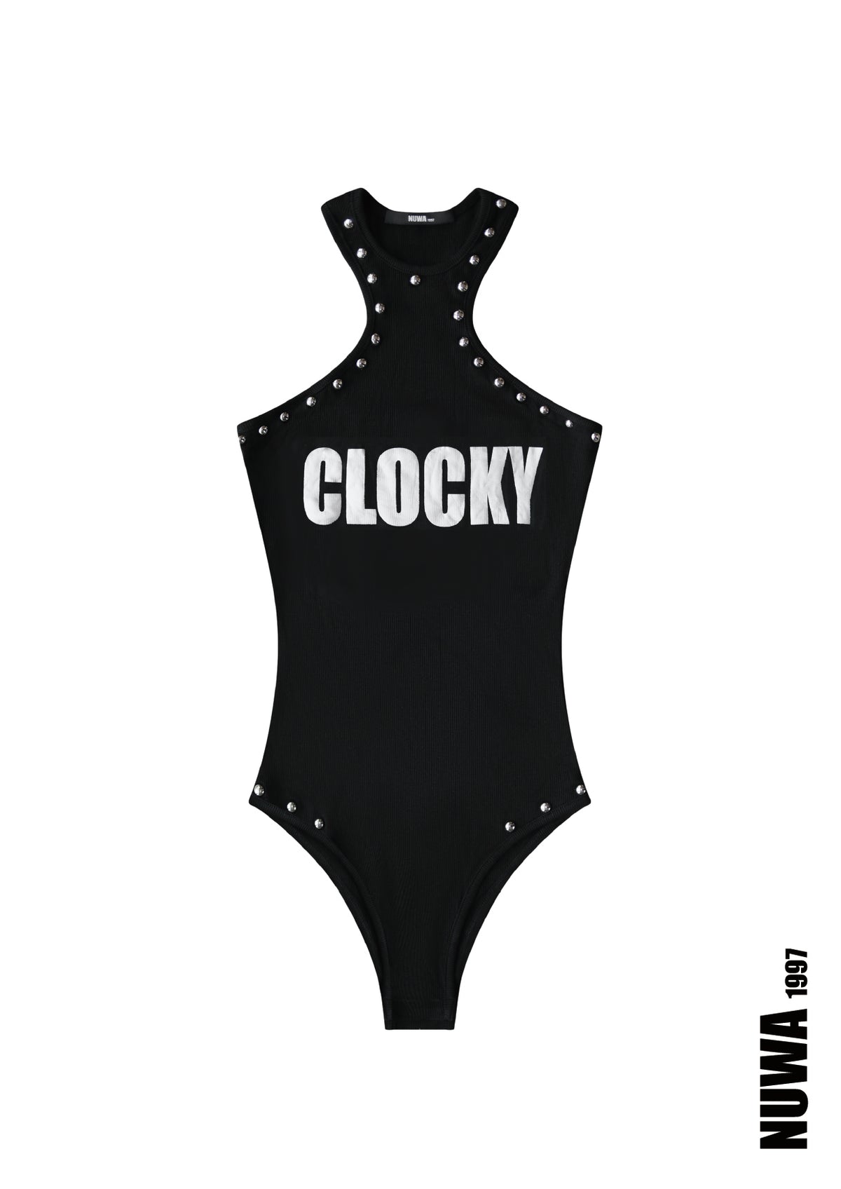 clocky bodysuit