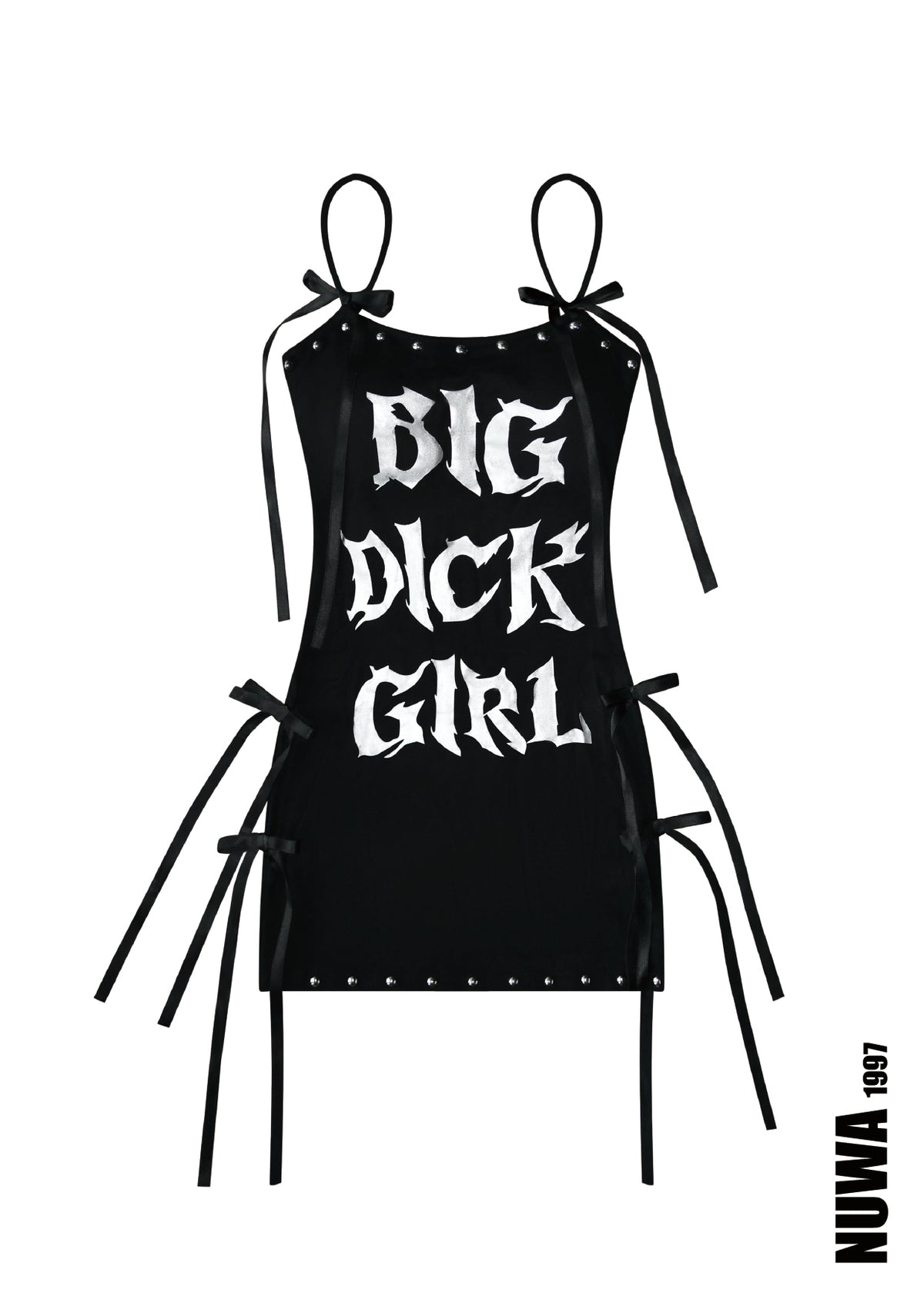 NUWA1997 BDG tank dress with bows product view
