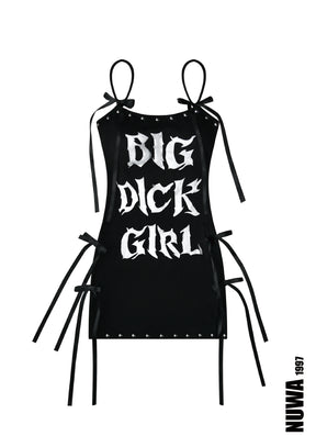 NUWA1997 BDG tank dress with bows product view