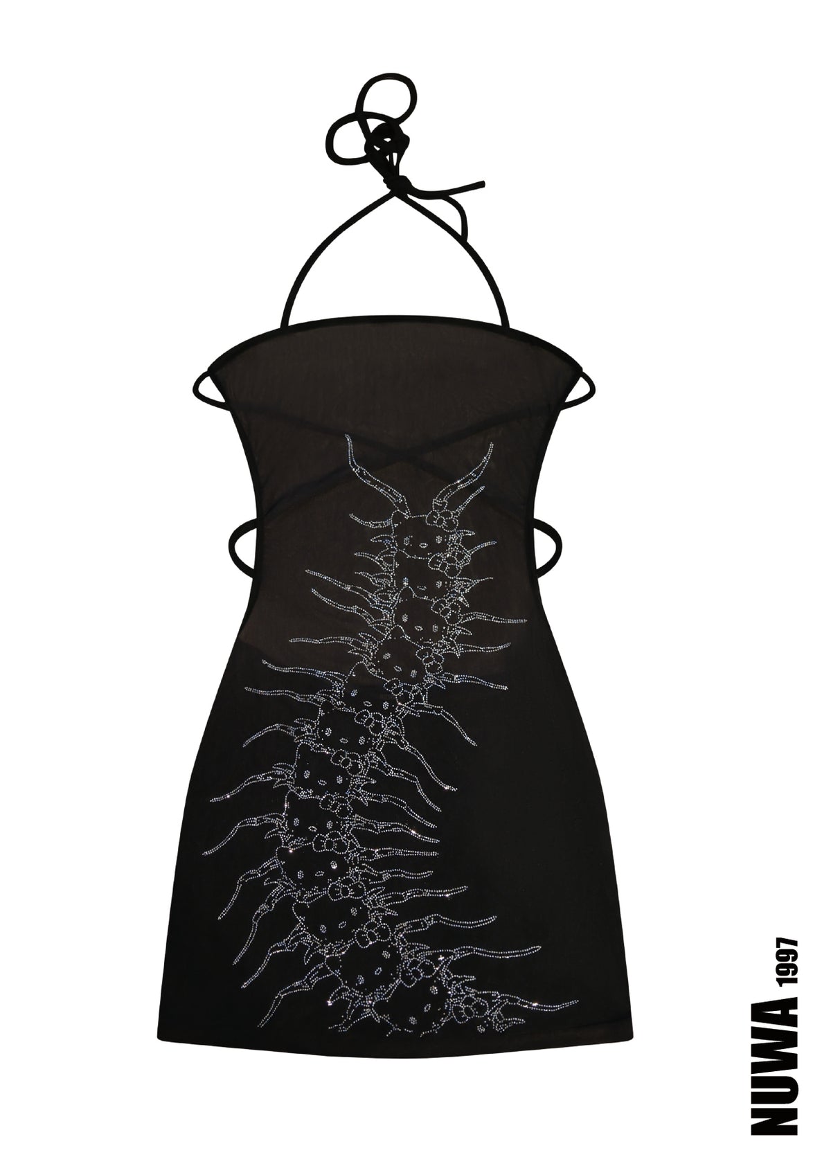NUWA1997 Arachnio mesh dress product view