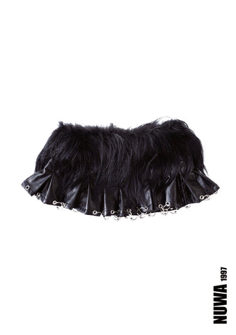 Ancient Desire goatfur mini skirt