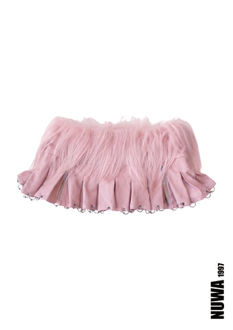 Ancient Desire goatfur mini skirt