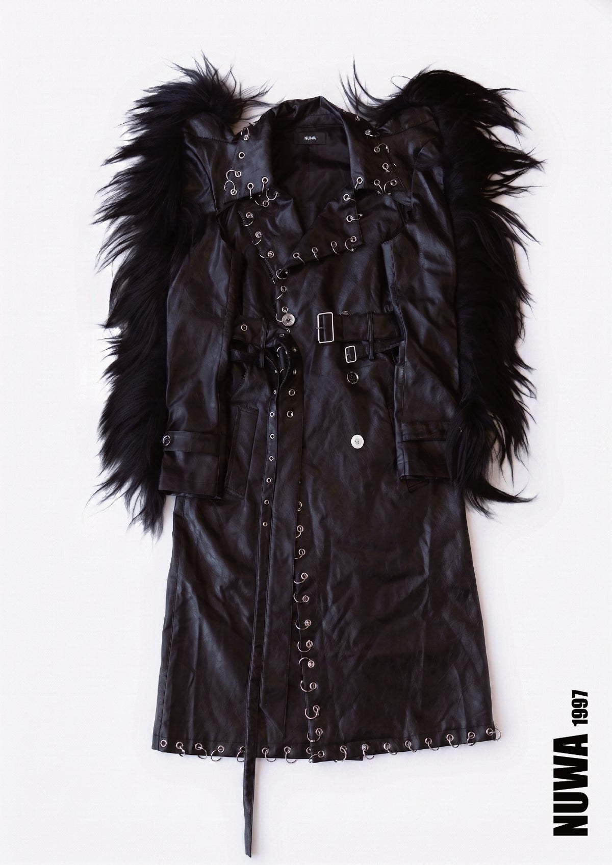 The Crow goatfur trench coat