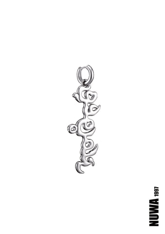 NUWA logo earring