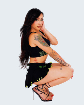 NUWA1997 “Realness” mini skirt product view - alternate view