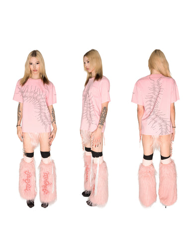 Arachnio Oversized Rhinestoned Tee