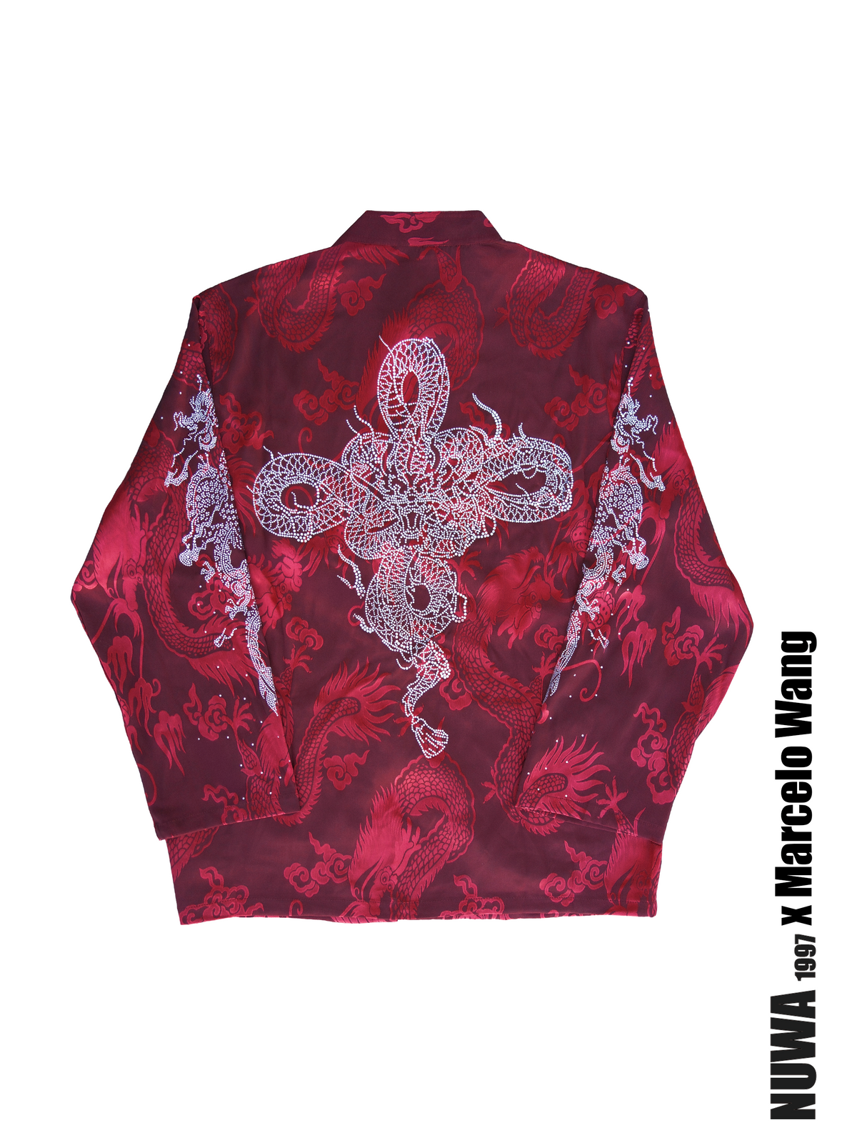 NUWA1997 Marcelo Wang X Nuwa1997 traditional Chinese style 唐装Shirt top in baddest-bitch product view - alternate view