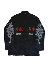 NUWA1997 Marcelo Wang X Nuwa1997 traditional Chinese style 唐装Shirt top in baddest-bitch product view - alternate view