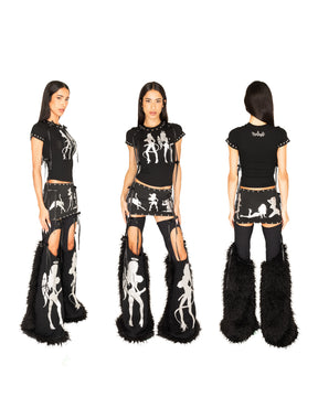 NUWA1997 Special Girl Leg Warmers product view - alternate view