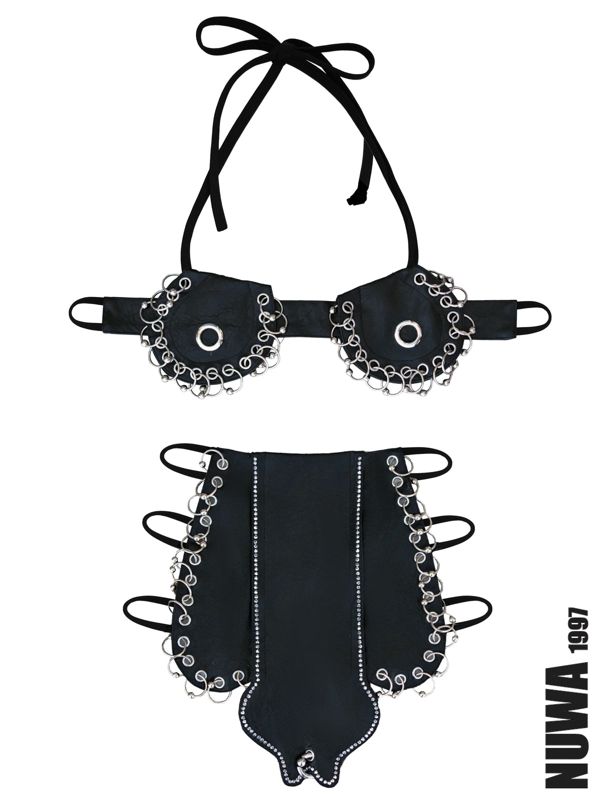 “Big Dick Girl” bra & skirt set