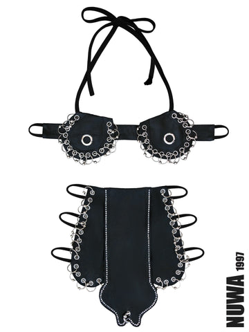 “Big Dick Girl” bra & skirt set
