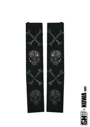 XOXO Rhinestone Arm Sleeves Product View