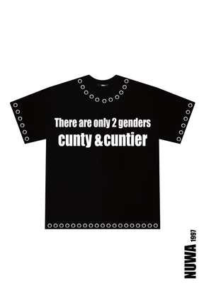 NUWA1997 Cunty&Cuntier Tshirt top product view
