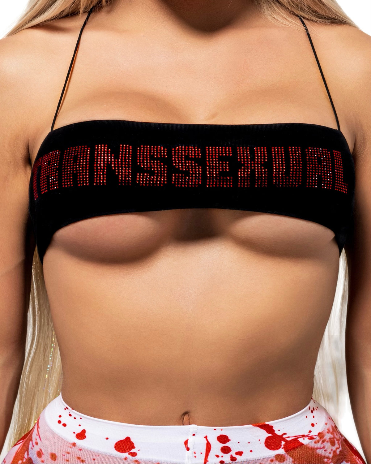 “Transsexual” ultra mini top