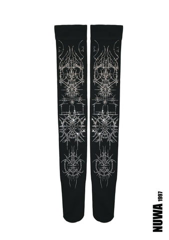 “Paingel” thigh high socks