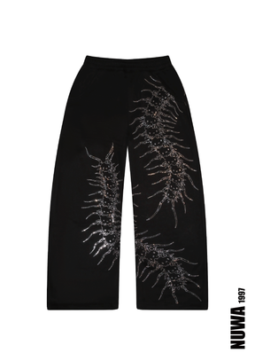 Arachnio Black Hoodie Front View - alternate view