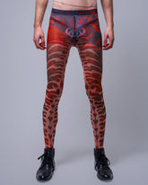 NUWA1997 “Sigil Blood” stocking in black-1 product view - alternate view