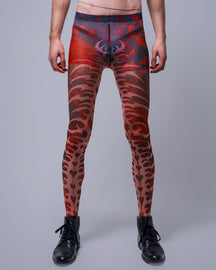 NUWA1997 “Sigil Blood” stocking in black-1 product view - alternate view