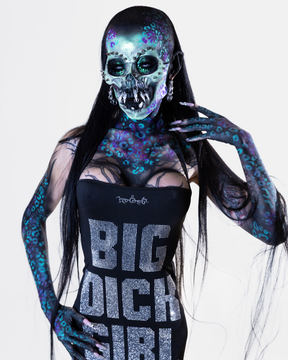 BDG Black Rhinestone Dress Mode