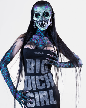 BDG Black Rhinestone Dress Mode