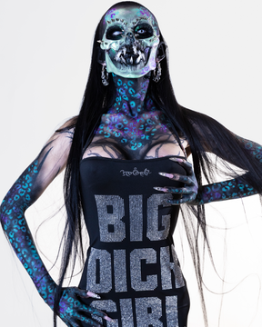 BDG Black Rhinestone Dress Mode