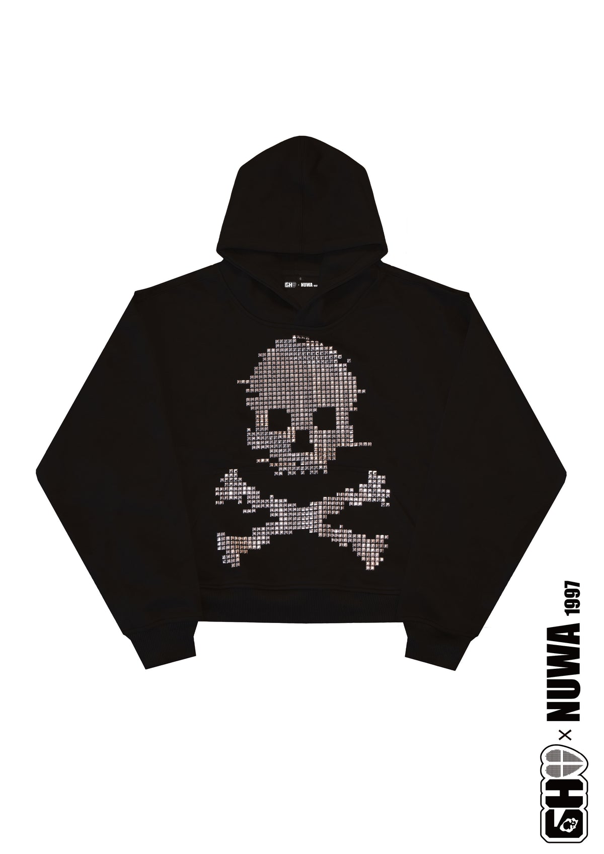 Digi skull hoodie