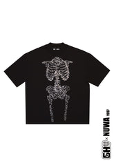 Skeleton Rhinestone Diva T-Shirt Product View