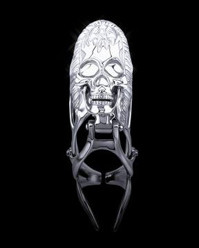 NUWA1997 Nuwa1997 X Aerarius “First Bite” rings in silver product view - alternate view