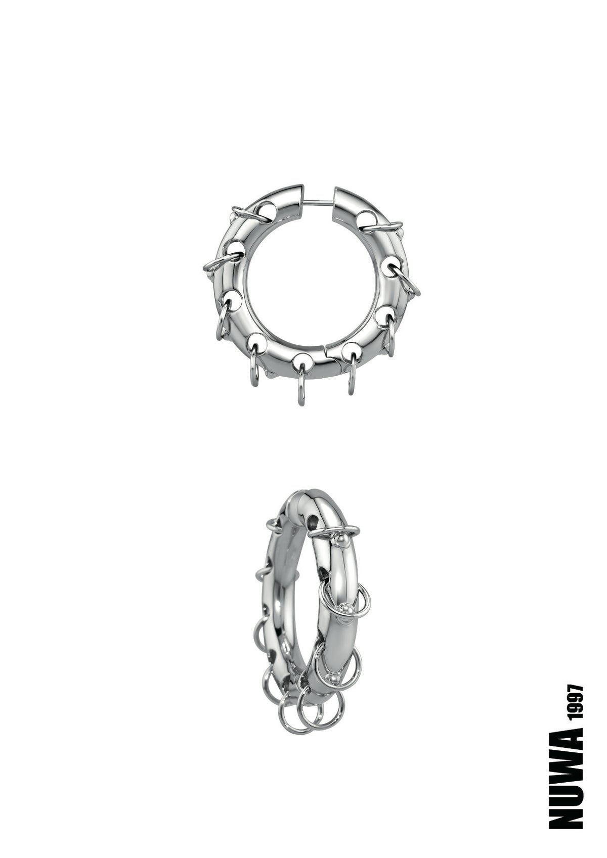 "Jumbo Hell Trap" Earring