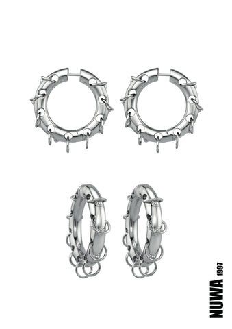 "Jumbo Hell Trap" Earring