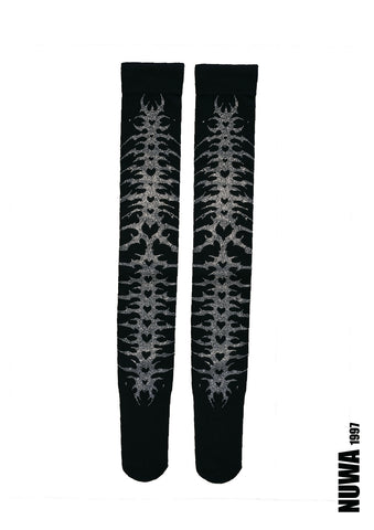 Sigil armor thigh high socks