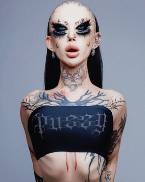 NUWA1997 “CUNT” bra bra top in CUNT product view - alternate view