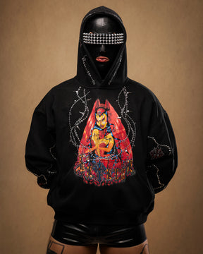 HailSatanna Hoodie model