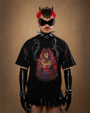 HailSatanna_Tee model 