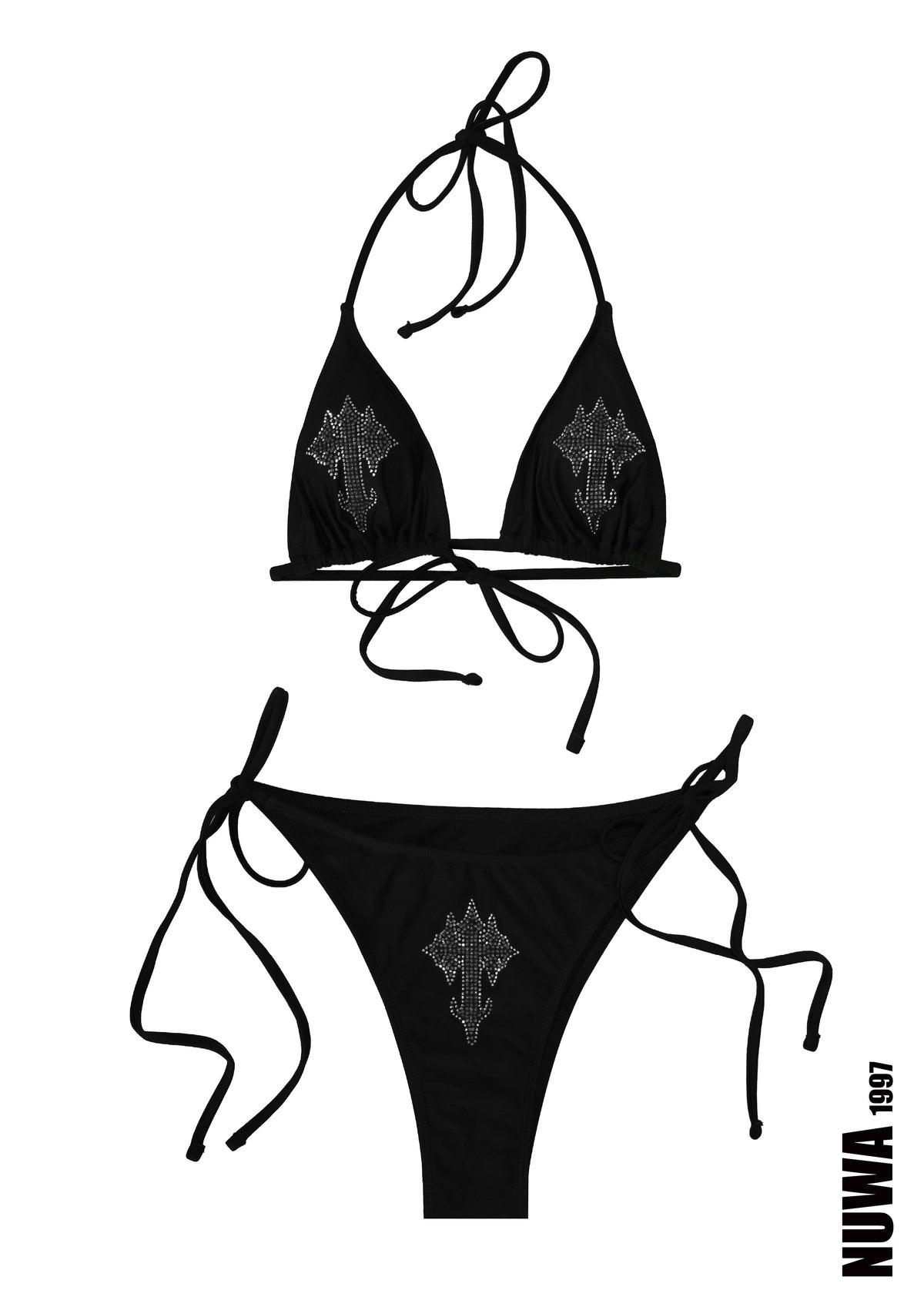 HailSatanna bikini-silver