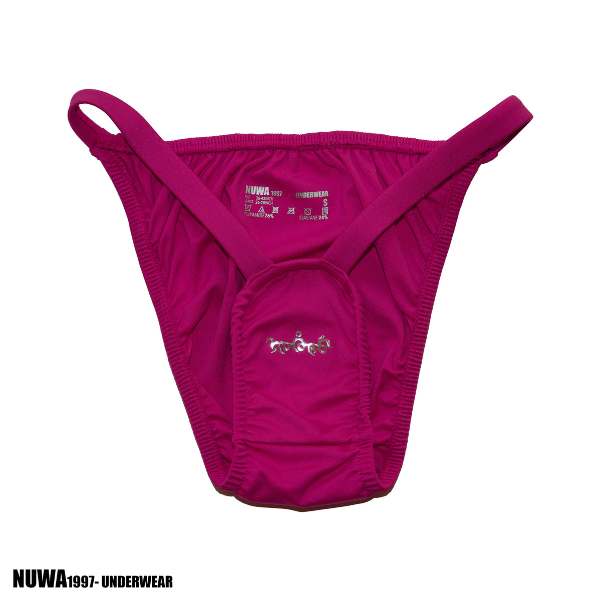 NUWA1997 "T4T" Tucking Panty underwear in Black product view - alternate view