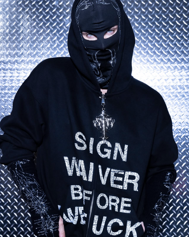 “Sign waiver before we FK” Hoodie
