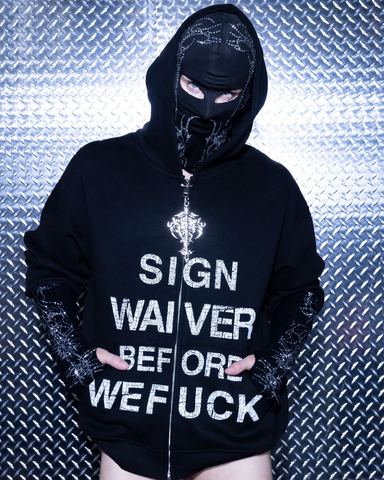 “Sign waiver before we FK” Hoodie