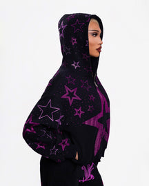 NUWA1997 Kerri Colby “All Star” hoodie & pants set in deep-gray product view - alternate view