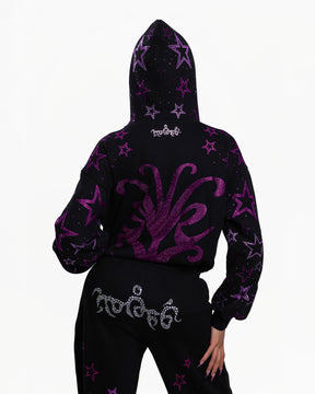 NUWA1997 Kerri Colby “All Star” hoodie & pants set in deep-gray product view - alternate view