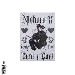 NUWA1997 Niohuru Tattoo Stickers fashion piece product view