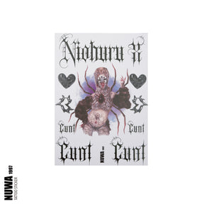 NUWA1997 Niohuru Tattoo Stickers fashion piece product view - alternate view