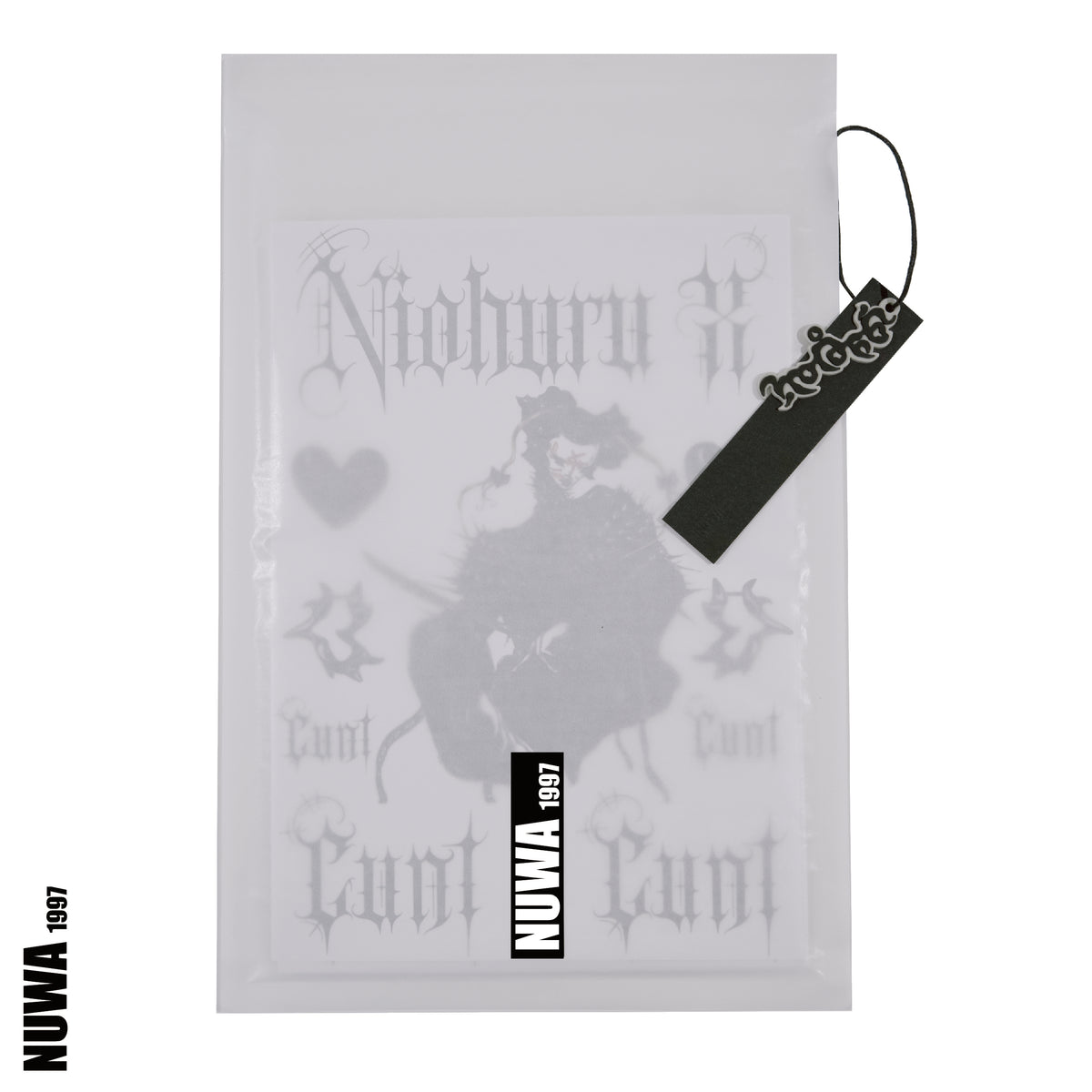 NUWA1997 Niohuru Tattoo Stickers fashion piece product view - alternate view