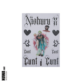 NUWA1997 Niohuru Tattoo Stickers fashion piece product view - alternate view