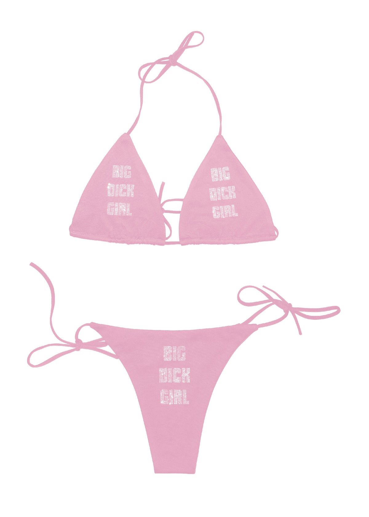 NUWA1997 BDG Bikini set in Black product view - alternate view
