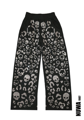 Scene queen Rhinestone hoodie & pants set