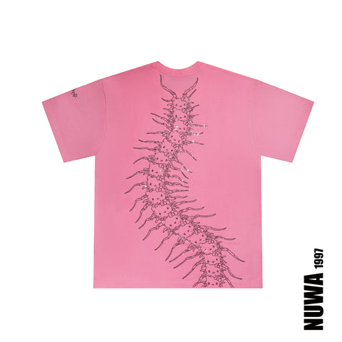 Arachnio Oversized Rhinestoned Tee