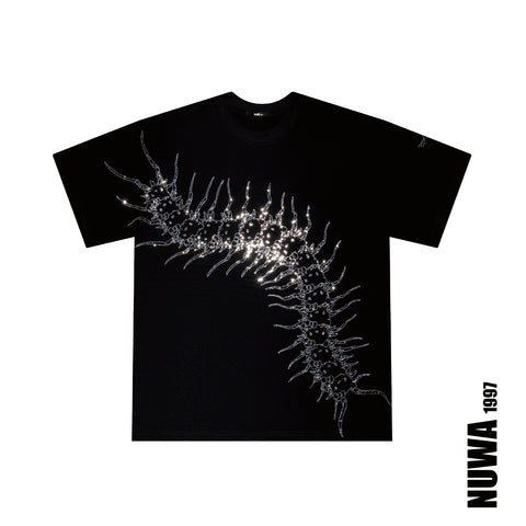 Arachnio Oversized Rhinestoned Tee